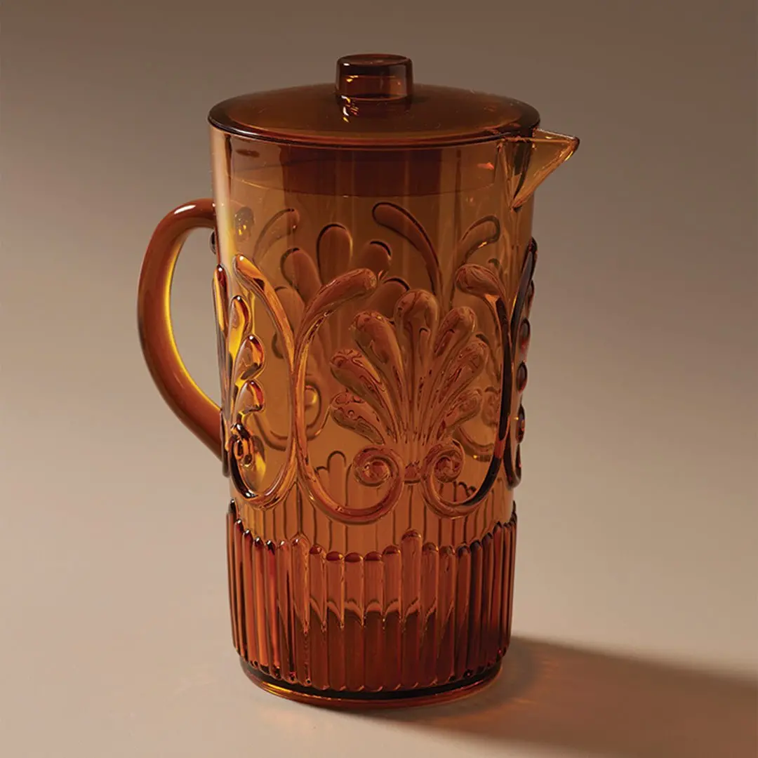 Flemington Acrylic Jug Amber 1