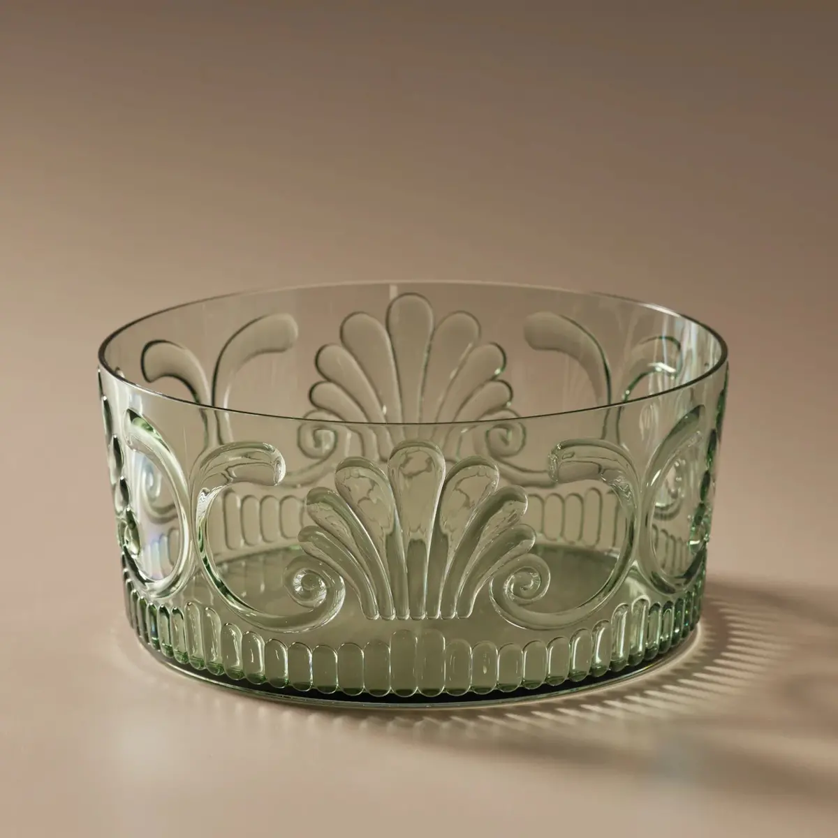 Flemington Acrylic Salad Bowl Green 1