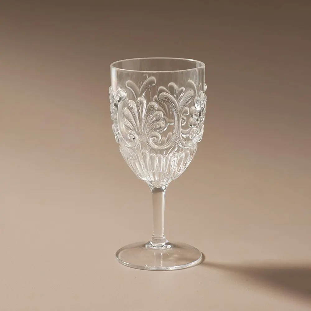 Flemington Acrylic Wine Glass Clear 1