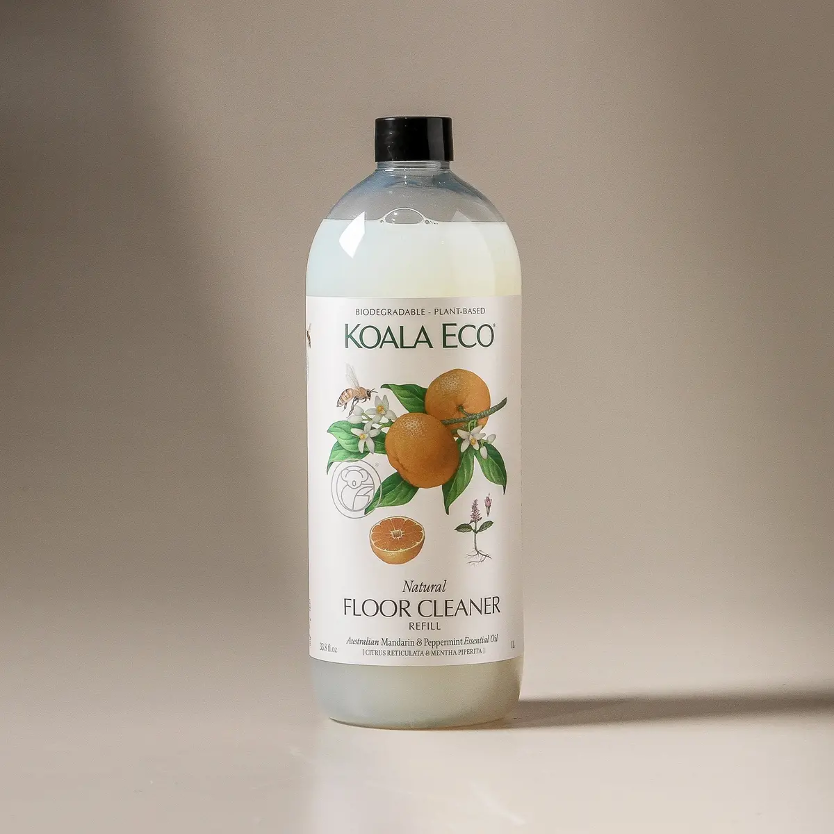 Floor Cleaner - Peppermint And Mandarin - Refill 1000Ml 1