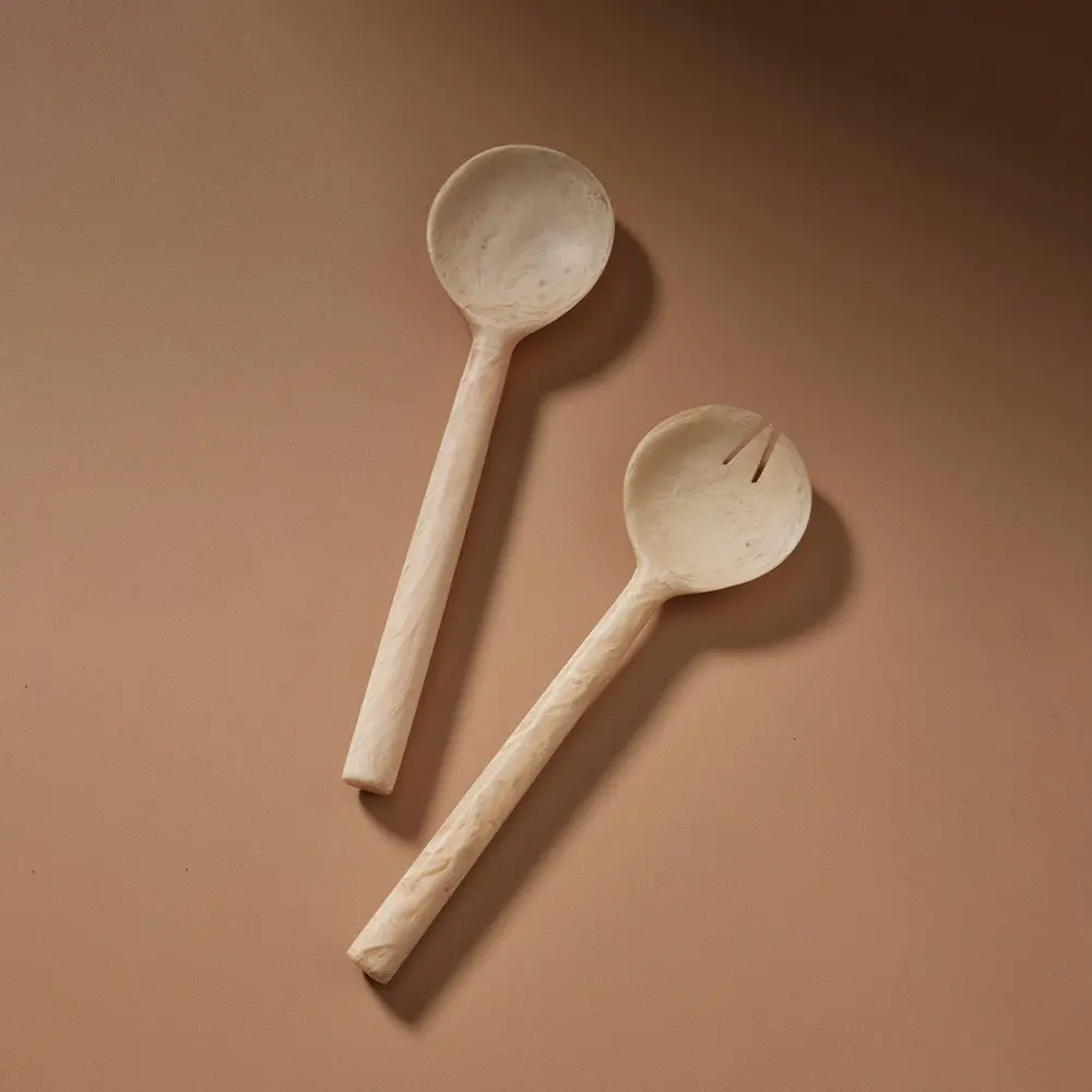 Flow Resin Salad Servers 1