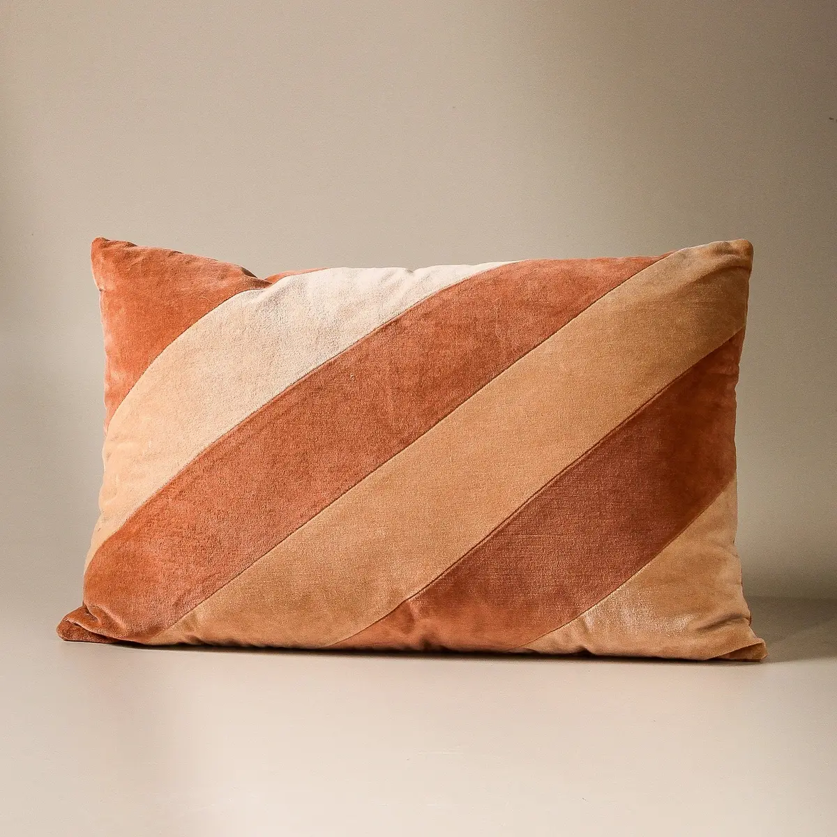 Frankie Cushion Apricot/Salmon 1