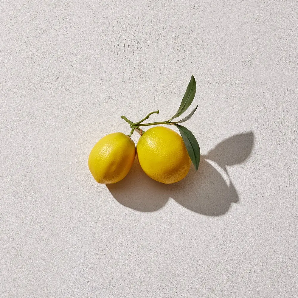 Fruit Lemon Cluster W/Leaf 1