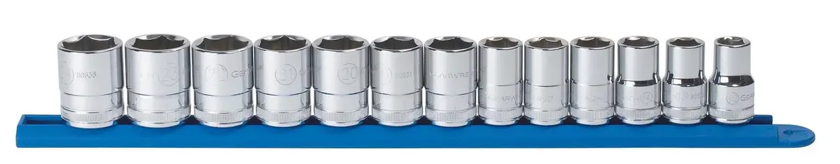 Gearwrench 80702 Standard Metric And Sae Socket Set With Ratcheting Handle 1