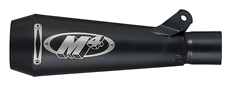 M4 Full Exhaust  System With Black Gp Canister  2008-2010 Gsxr 600/750 Su6972-Gp 1