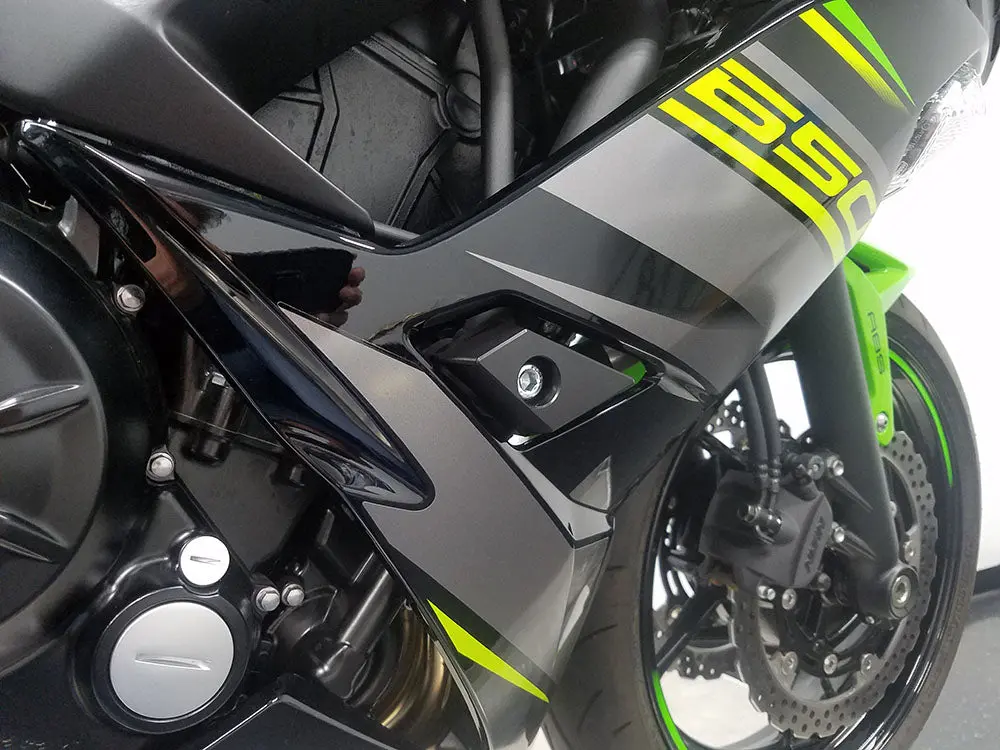 Kawasaki Z650 / Ninja 650 Diamond Frame Sliders 1