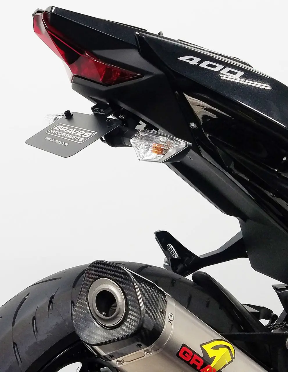 Graves Motorsports Ninja Ex400 / Z400 Fender Eliminator Kit 1