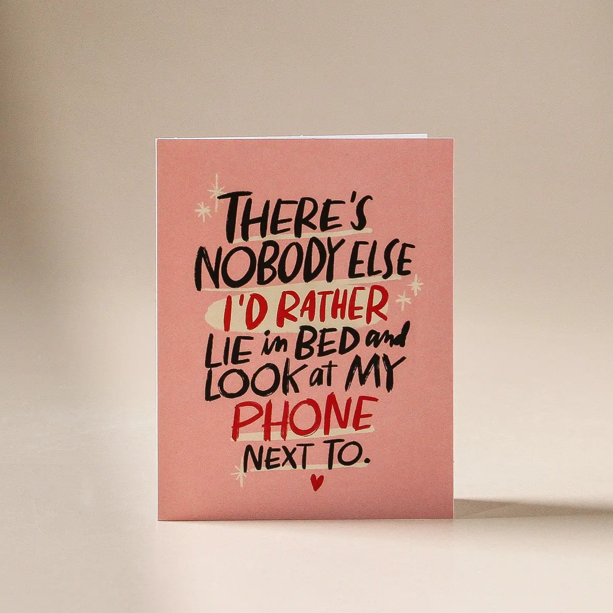 Greeting Card Look At My Phone 1