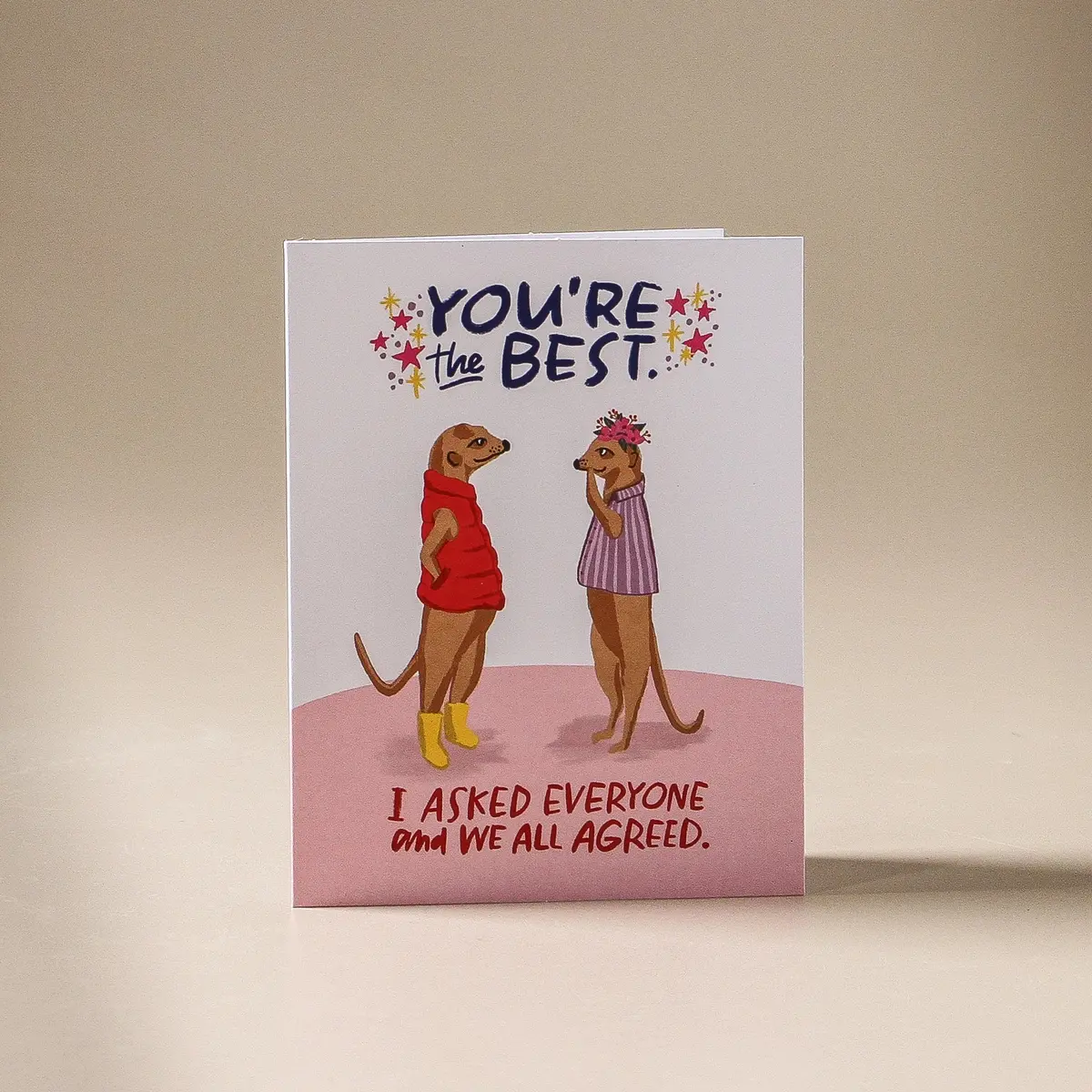 Greeting Card You're The Best 1