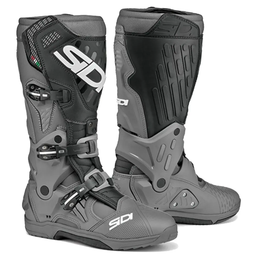 Sidi Crossair Grey Black Motocross Boots 1