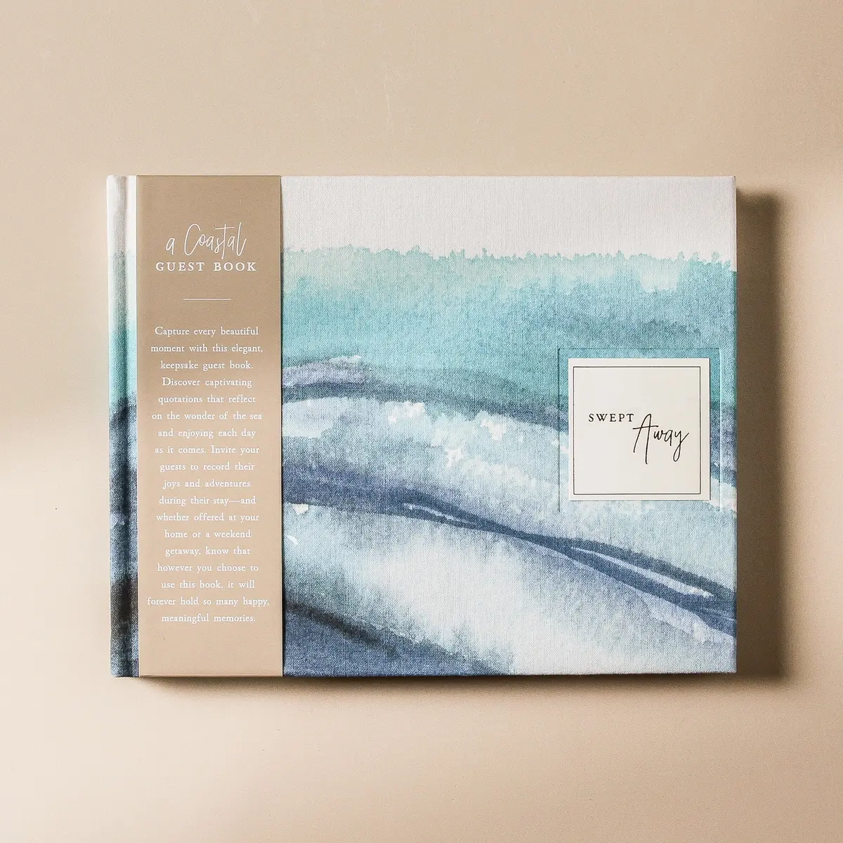 Guest Book Swept Away (Coastal) 1