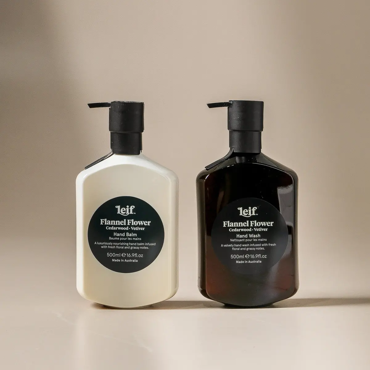 Hand Duo Lge - Flannel Flower 1