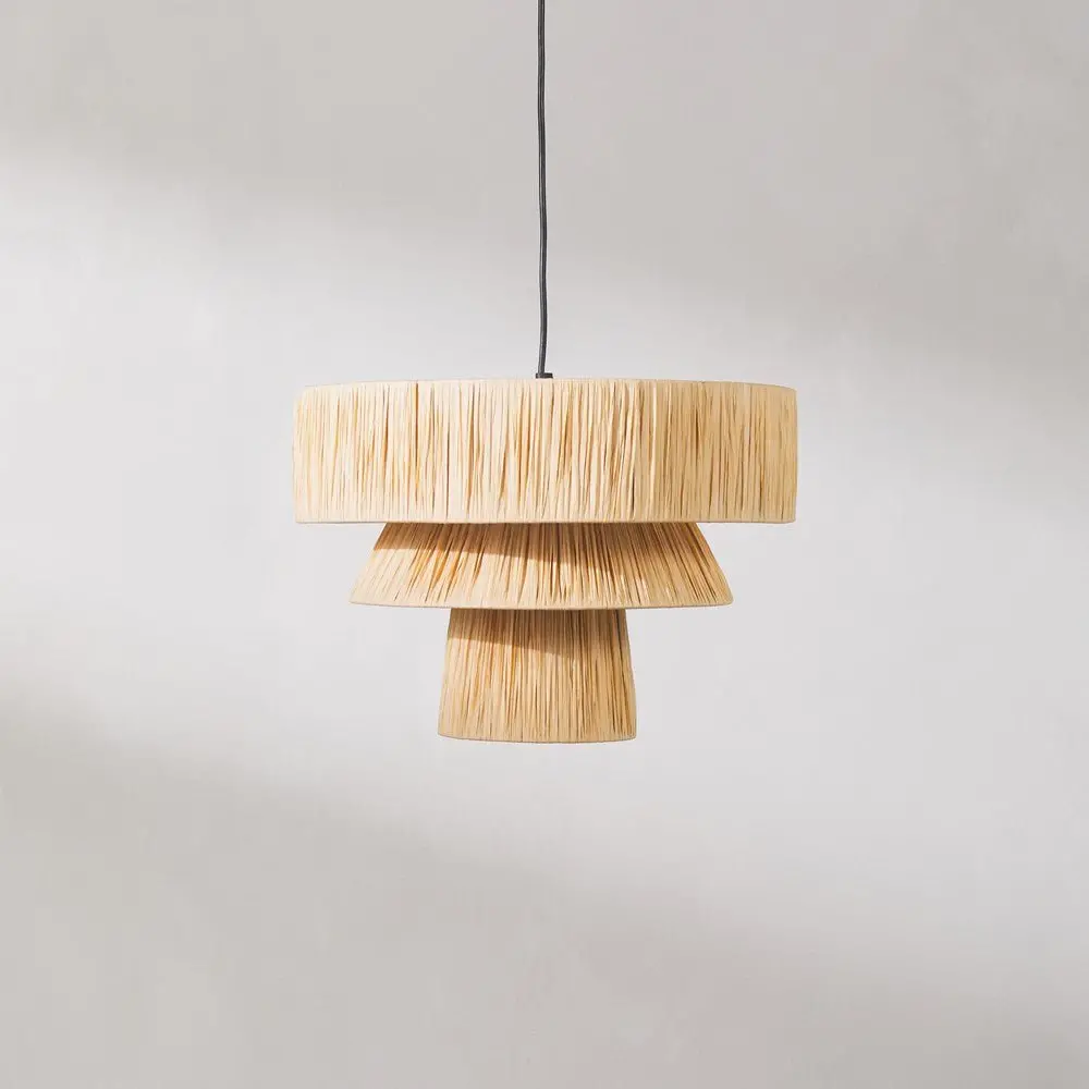 Hemera Raffia Pendant 1