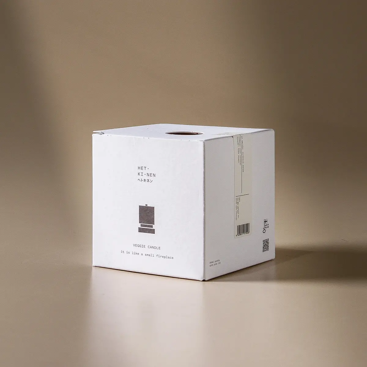 Hetkinen Veggie Candle - Spruce Resin Round 1