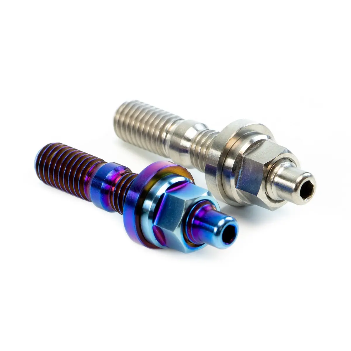 Speedfactory Racing Titanium Intake/Exhaust Manifold Stud Kit W/ 6-Point Nuts (10 Piece) 1
