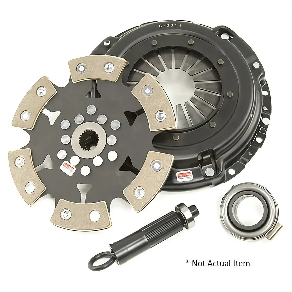 Competition Clutch (8037-0620) -  Stage 4 - Rigid Clutch Kit - K-Series 1