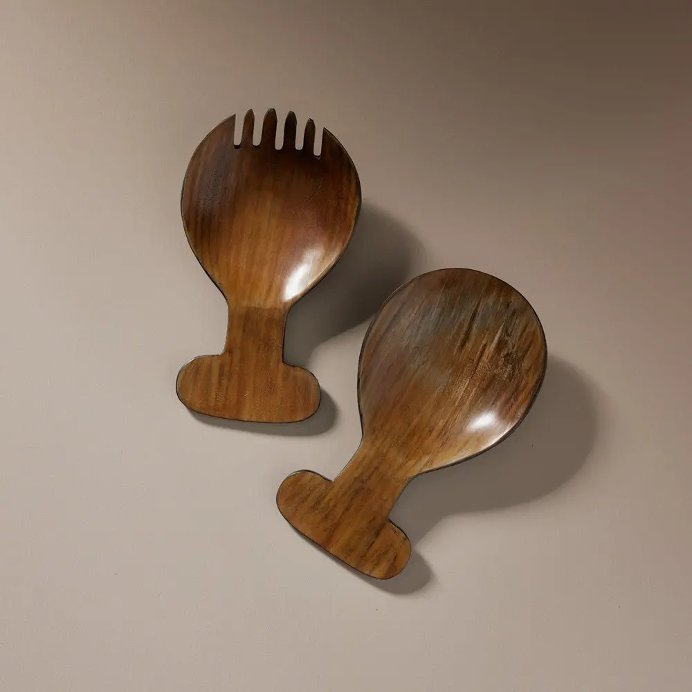 Horn Salad Servers 1