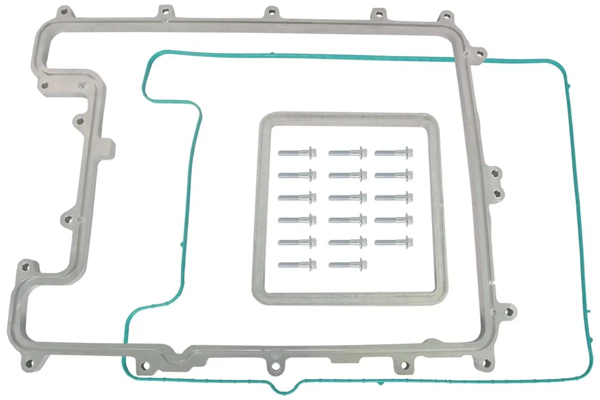 Ict Billet 551119-5 Lsa Supercharger Lid Spacer Kit For Enhanced Intercooler Clearance 1