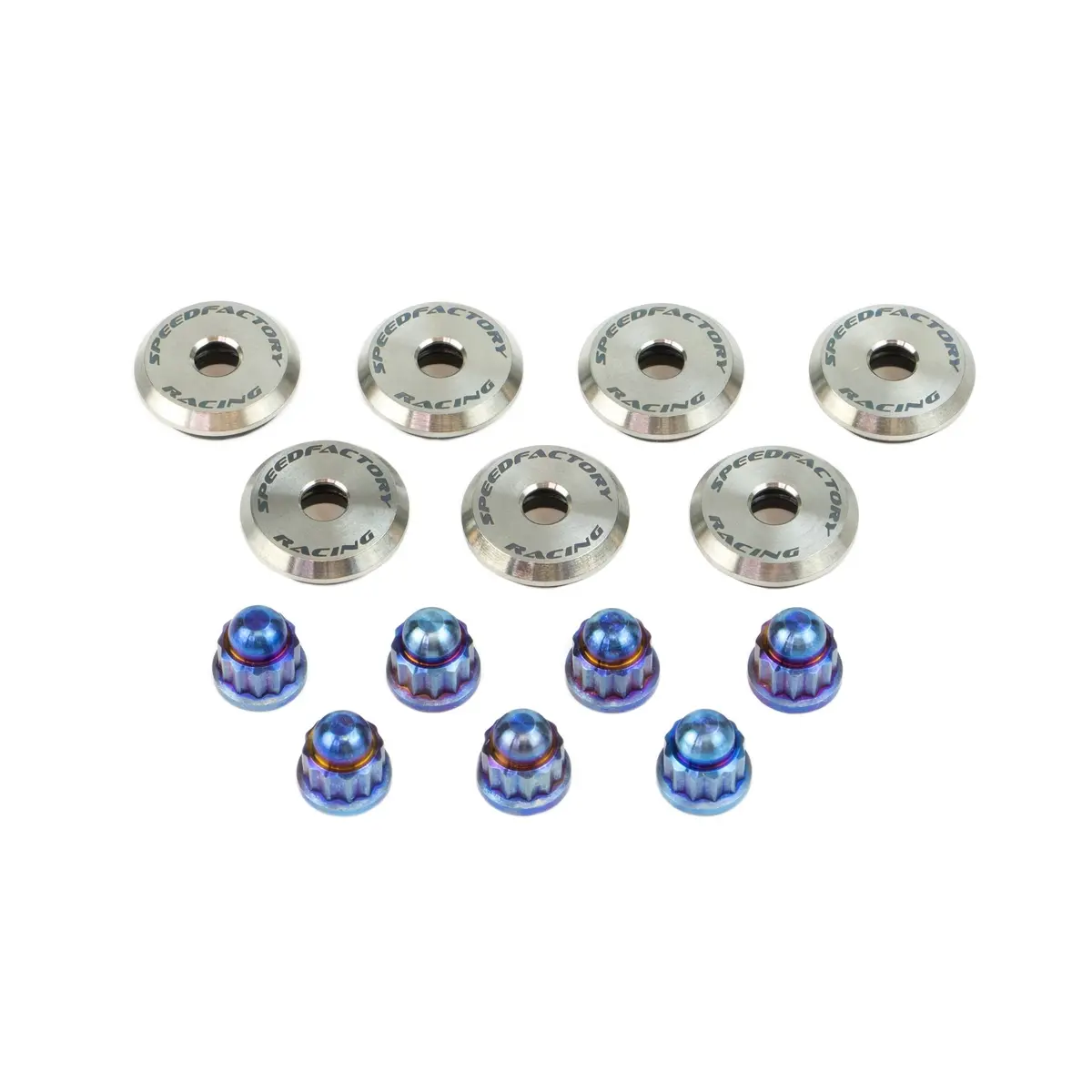 Speedfactory Racing B18 / B20 Non Vtec Titanium Valve Cover Hardware Kit 1