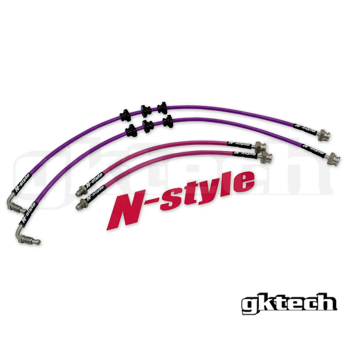 N-Style R32 Gts-T Braided Brake Line Set 2