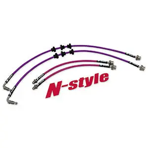 N-Style R32 Gts-T Braided Brake Line Set 1