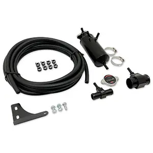 Z33 350Z/G35 Bolt On Coolant Swirl Pot Setup 1
