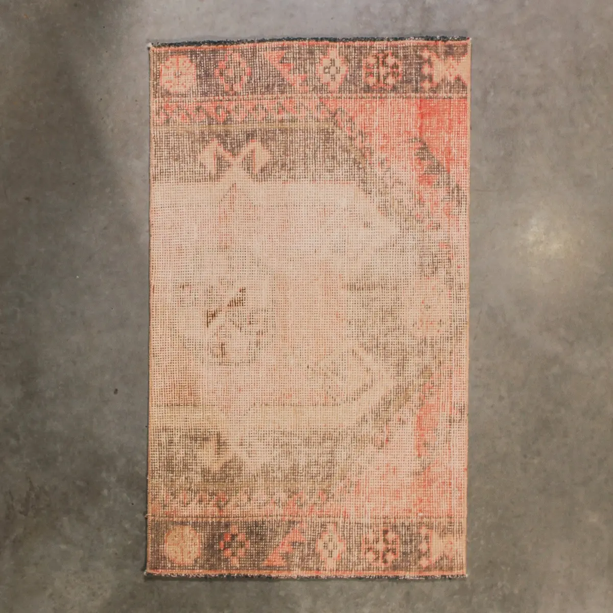 Inci Vintage Anatolian Accent Rug 1