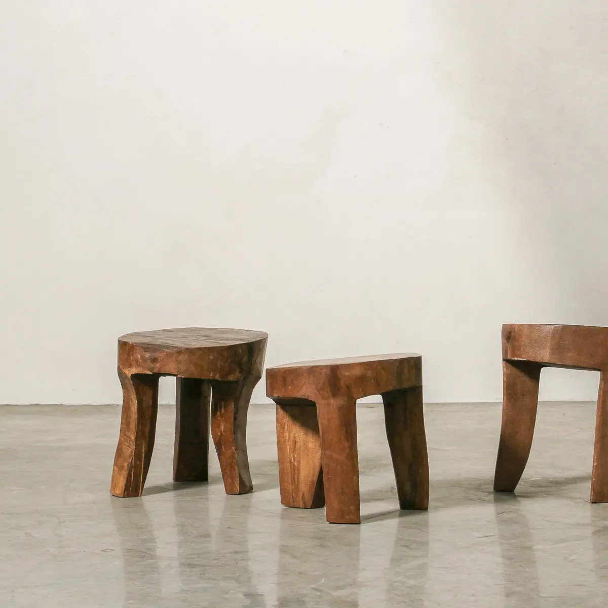 Indian Stool - Natural 1