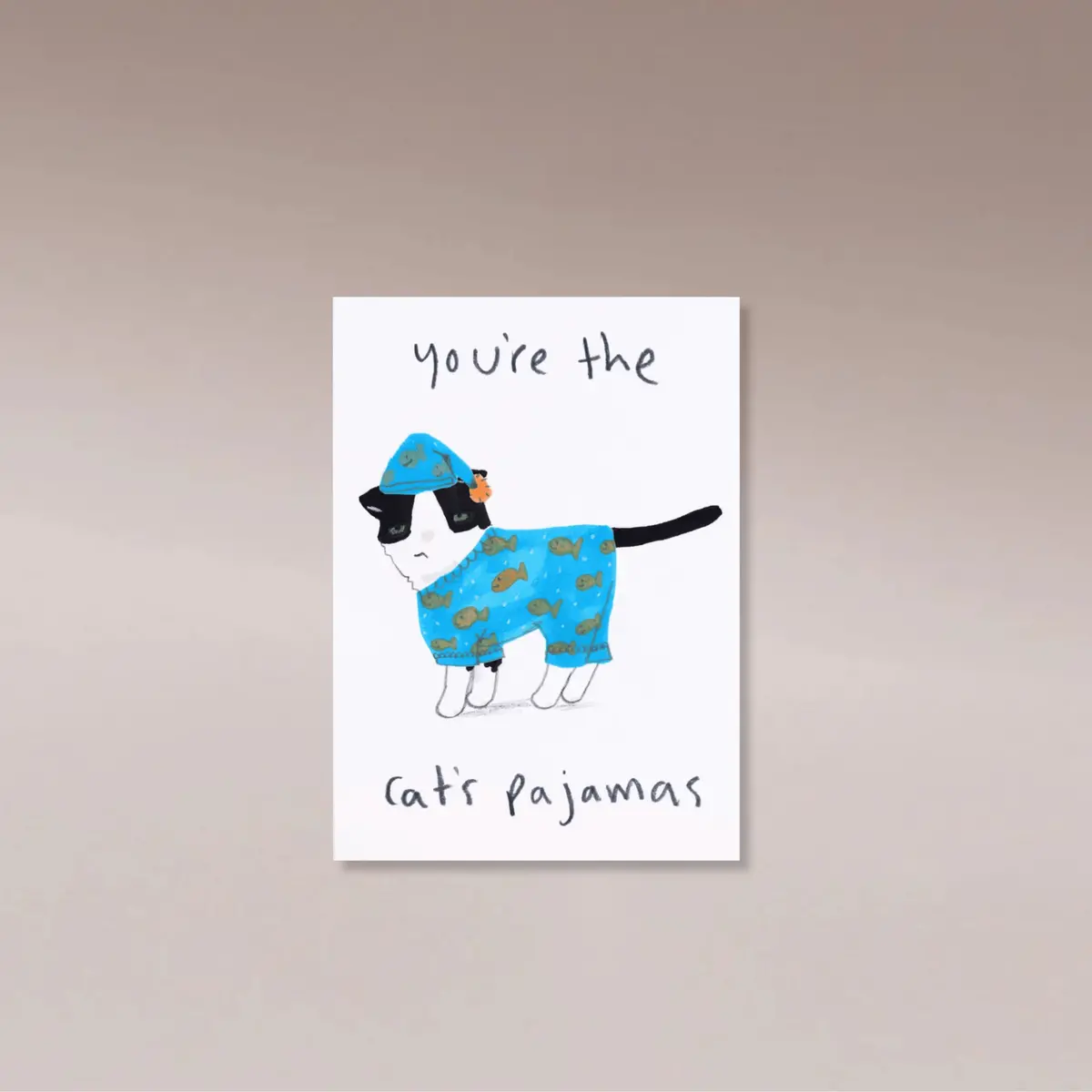 Jo Clarke Design Card Cats Pyjamas 1