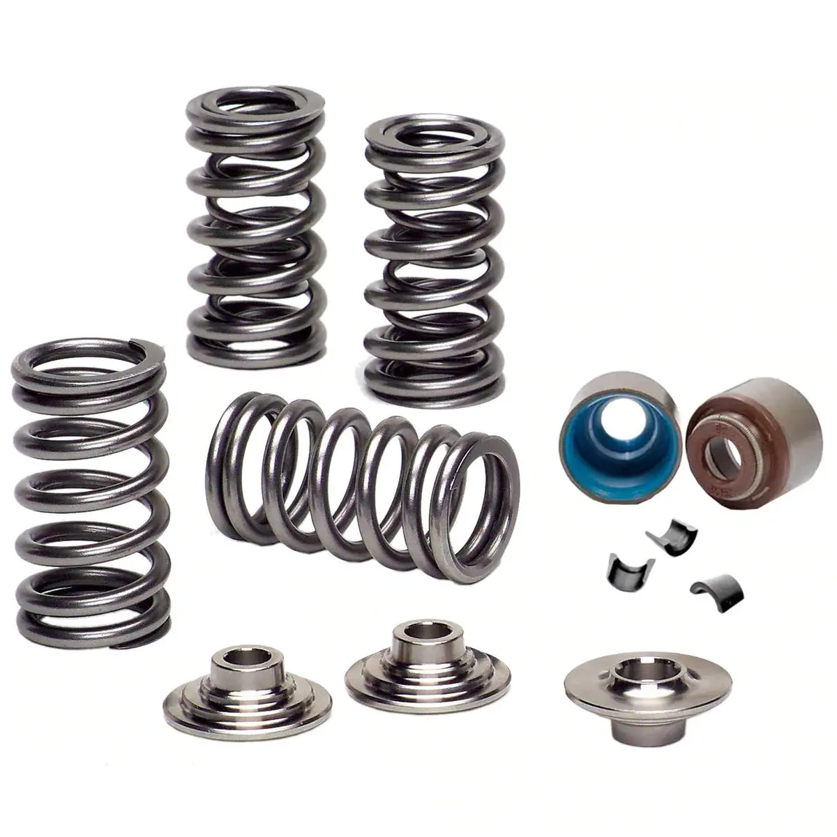 Supertech Dual Valve Spring & Retainer Combo Sprk-H1021d 1