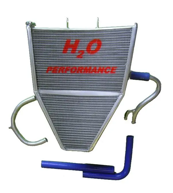 Kawasaki Zx6r Zx636 2009-2024 Galletto Oversize Radiator H2o Performance Art408 1