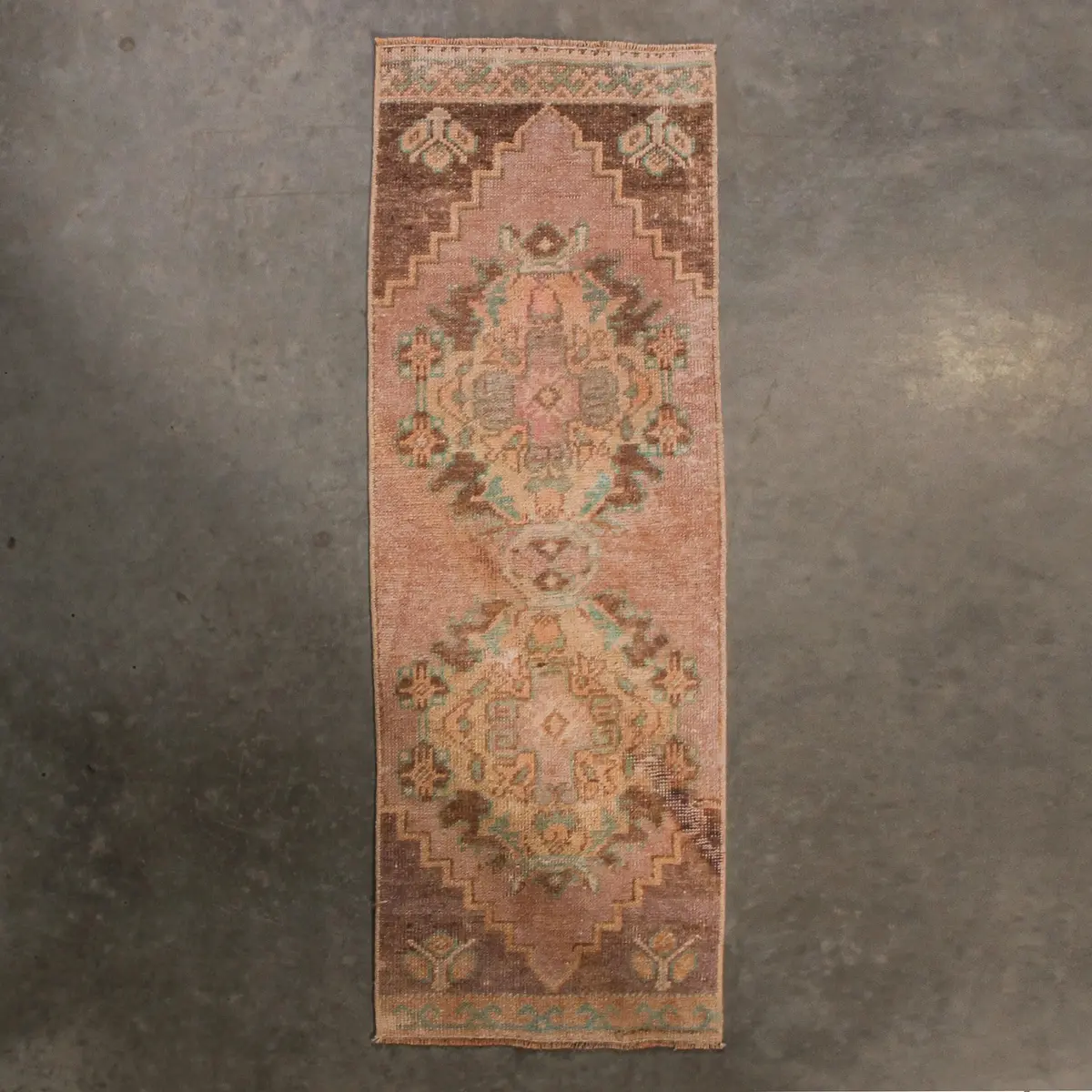 Kaya Vintage Anatolian Accent Rug 1