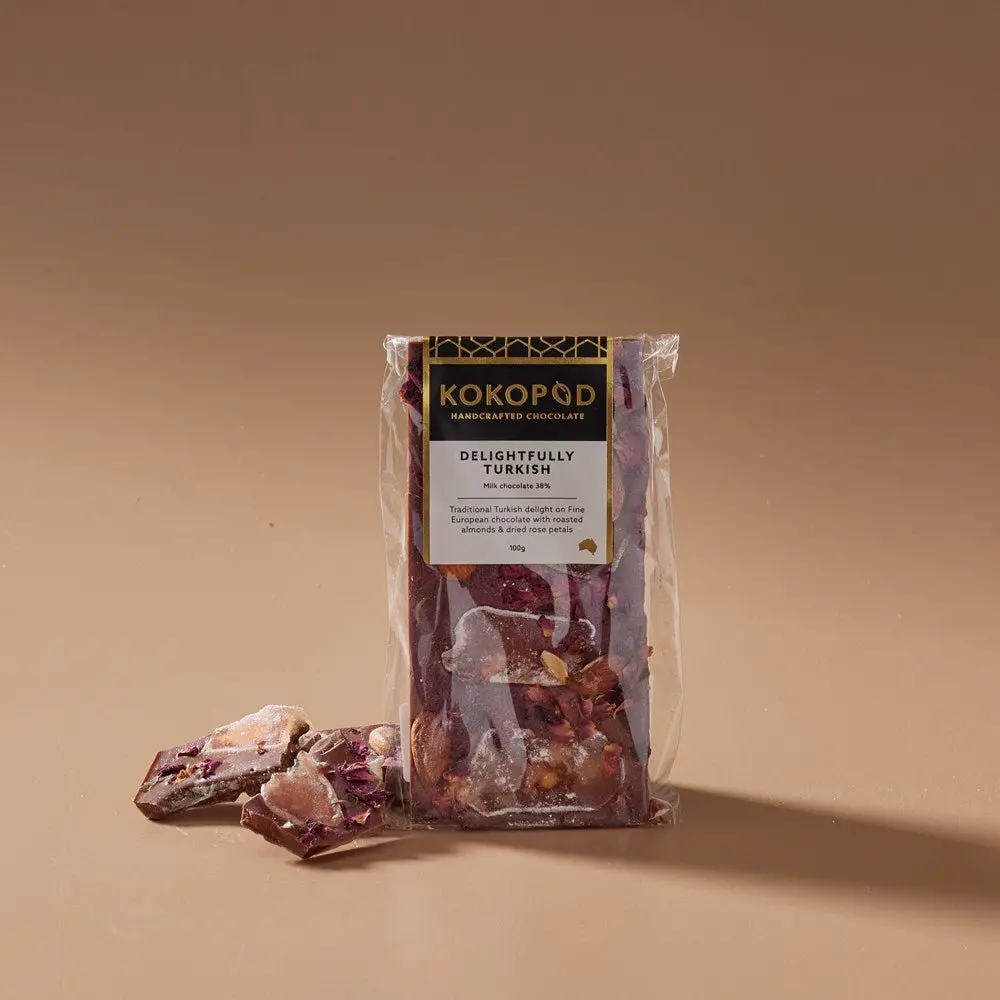 Kokopod Chocolate Block - Delightfully Turkish 100G 1