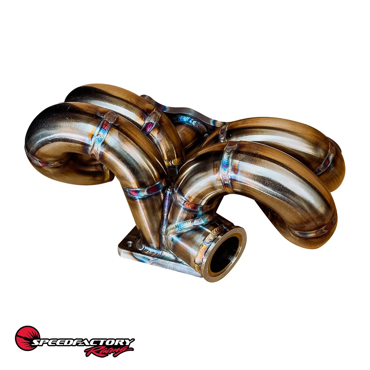 Speedfactory Racing 06-11 Civic Si (K20/K24) Ramhorn Turbo Manifold 1