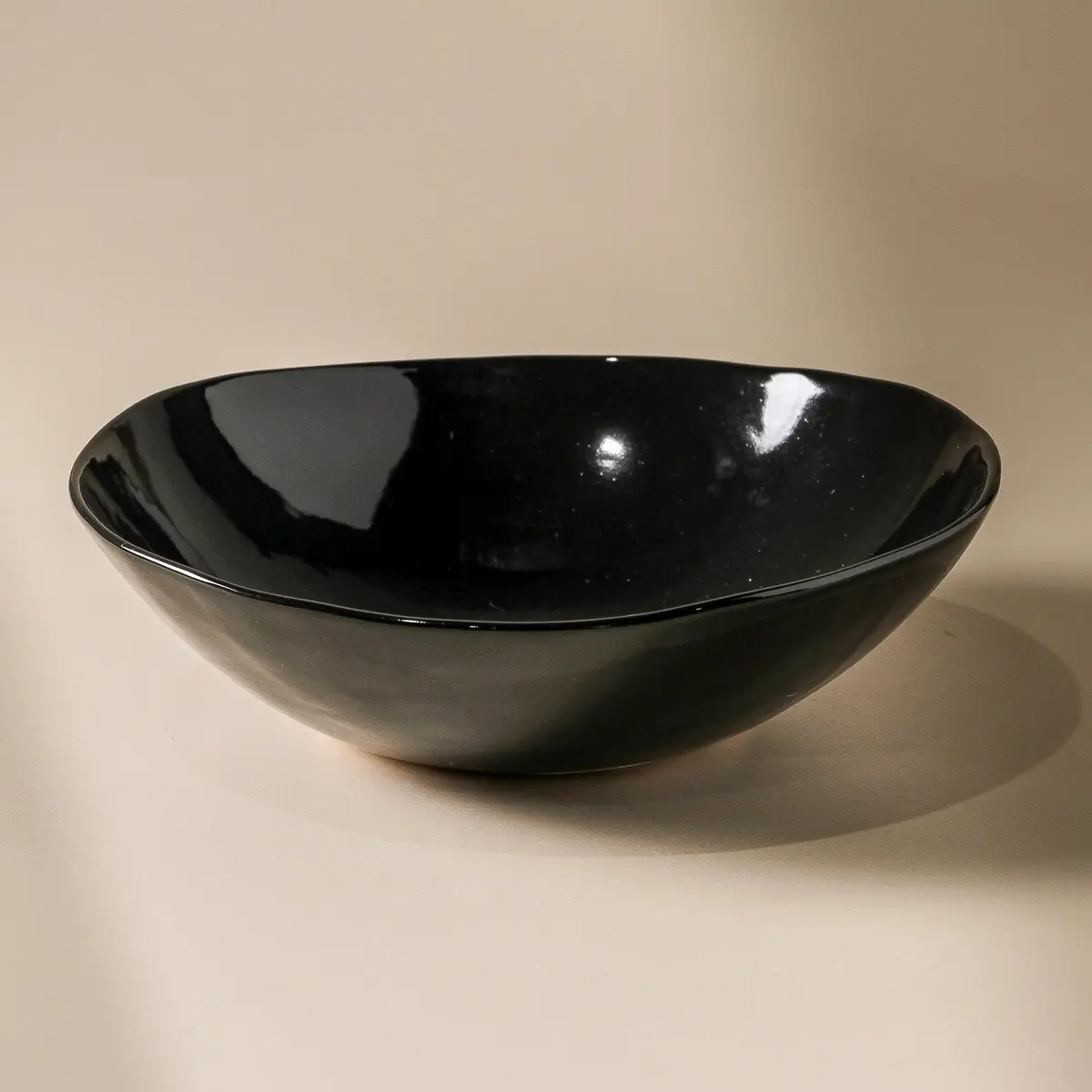 Large Bowl - Gloss Black 1