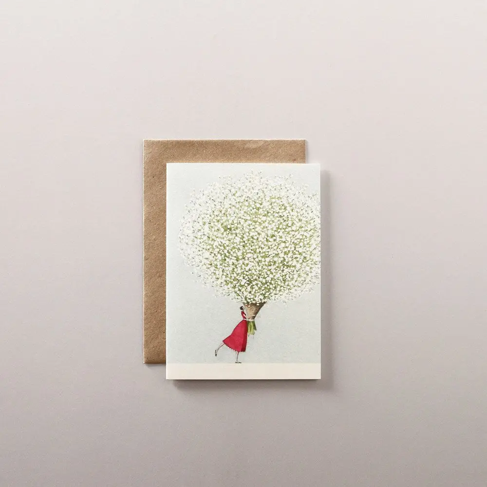 Laura Stoddart Card Baby's Breath 1