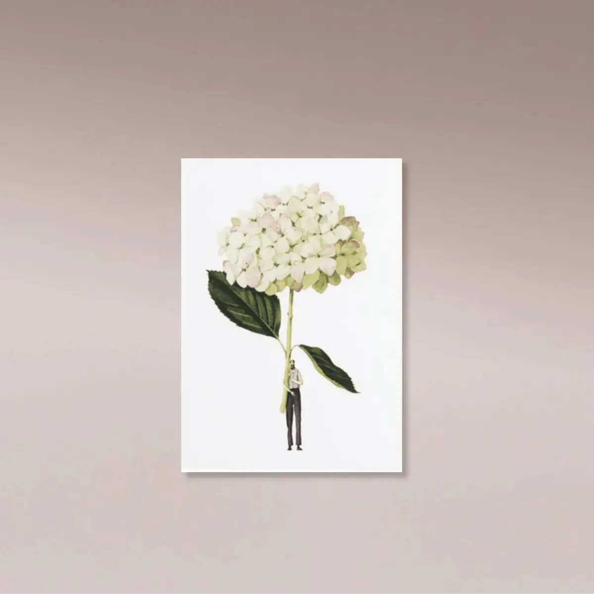 Laura Stoddart Card Green Hydrangea 1