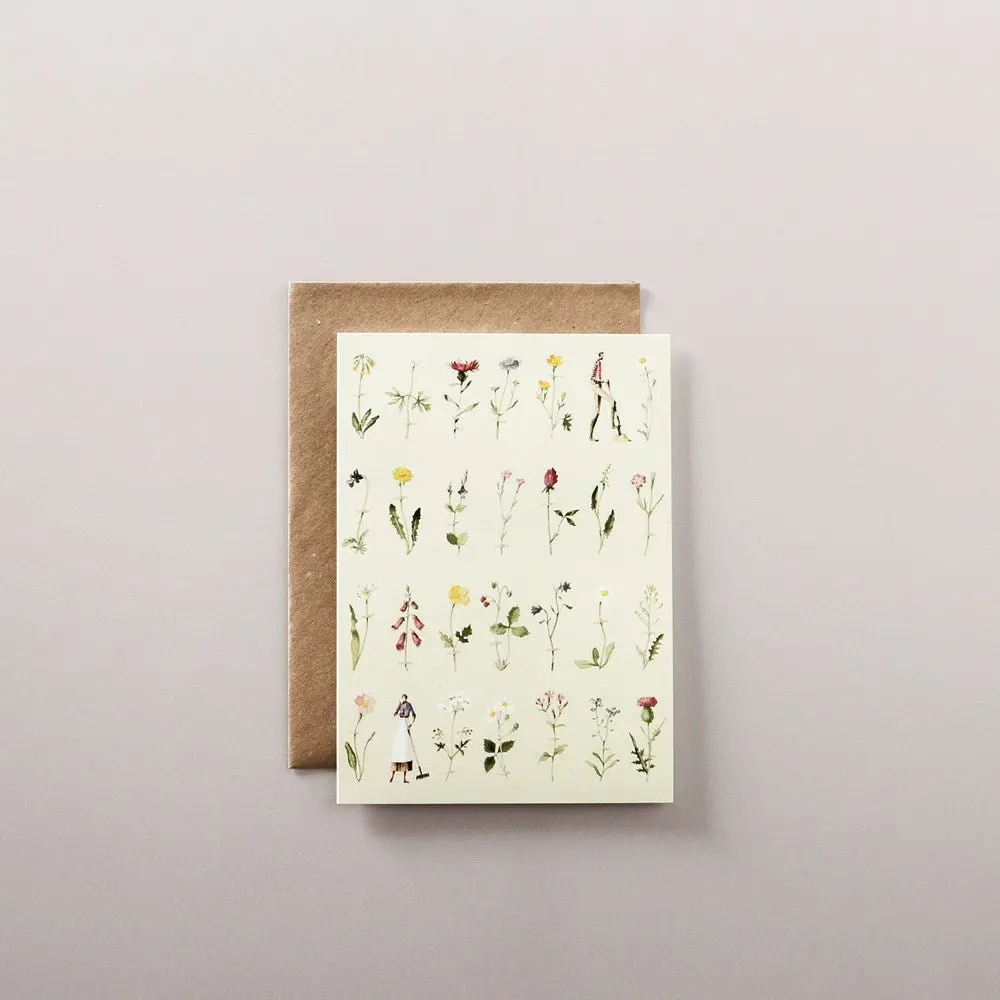 Laura Stoddart Card Wild Flowers 1