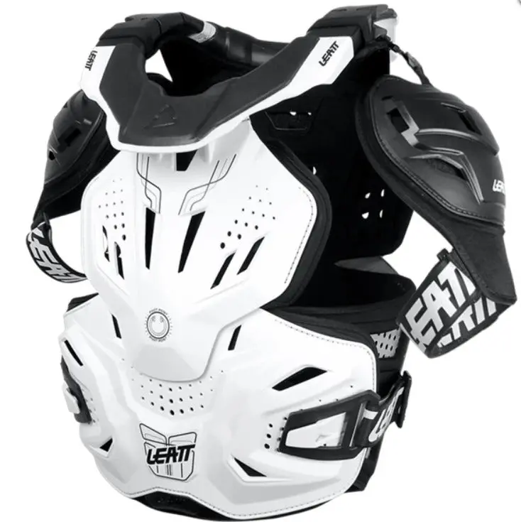 Leatt Fusion Vest 3.0 White Body Armour & Neck Brace 1