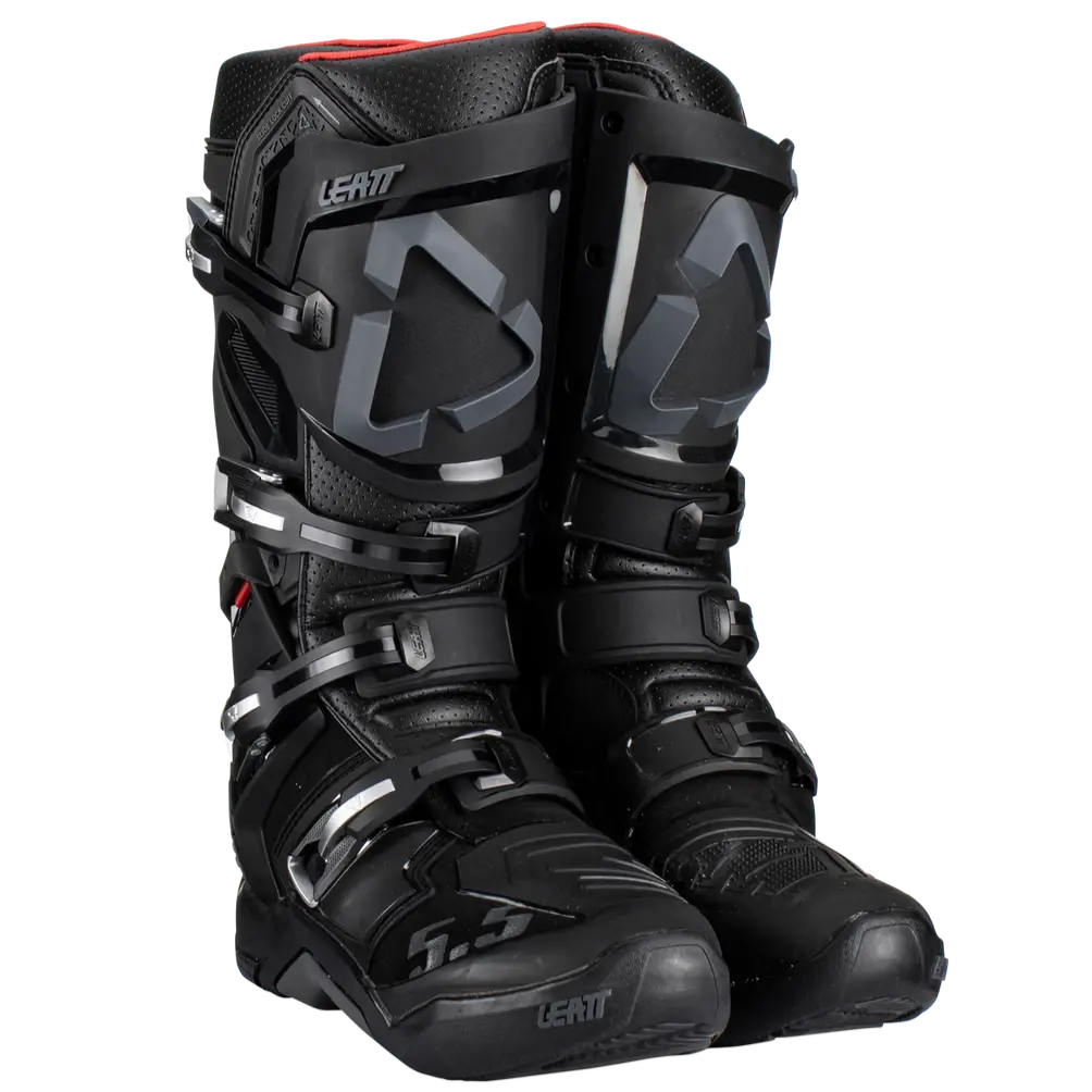 Leatt Gpx 5.5 Black Flexlock Boots 1