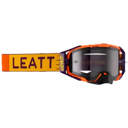 Leatt 6.5 Velocity Goggles Indigo Light Grey Lens 1