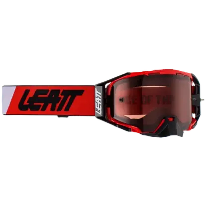 Leatt 6.5 Velocity Goggle Red Rose Lens 1