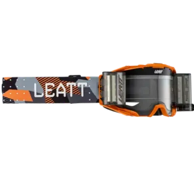 Leatt 6.5 Velocity Roll-Off Goggle Orange Clear Lense 1