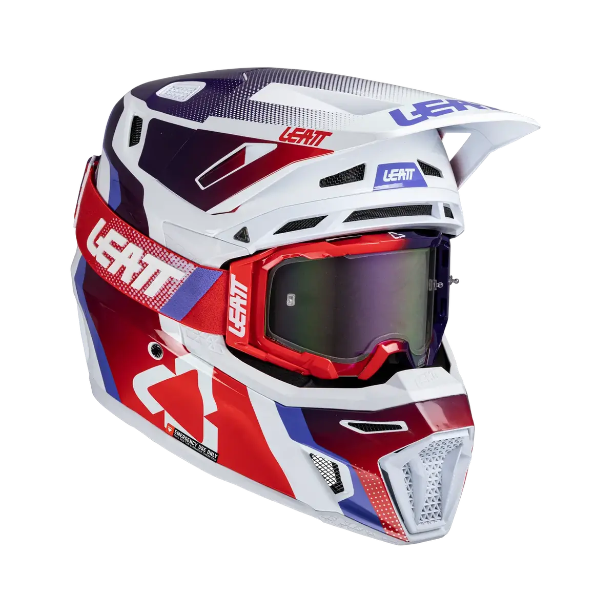 2025 Leatt 8.5 V25 Sunburn Helmet With 5.5 Goggle 1