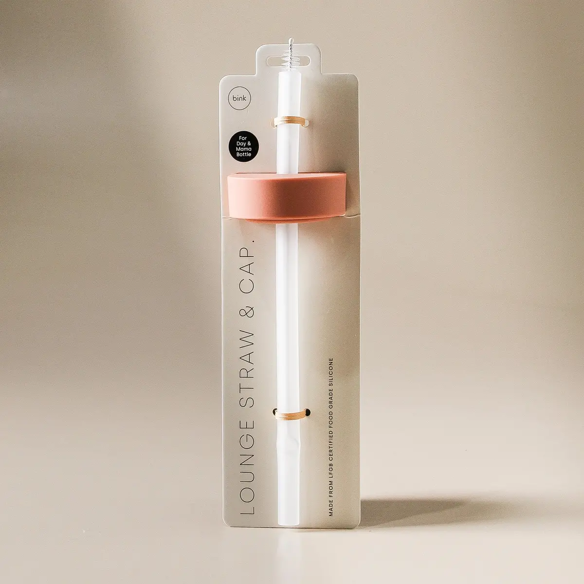 Lounge Straw & Cap - Rose 1
