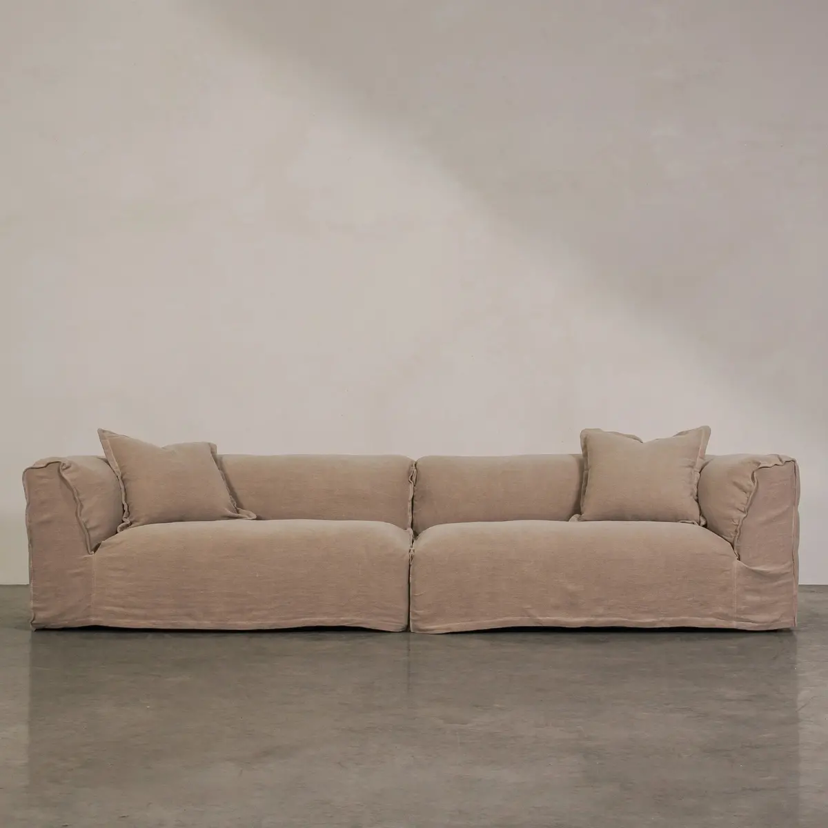 Lumen 4 Seater Sofa - Linen 1
