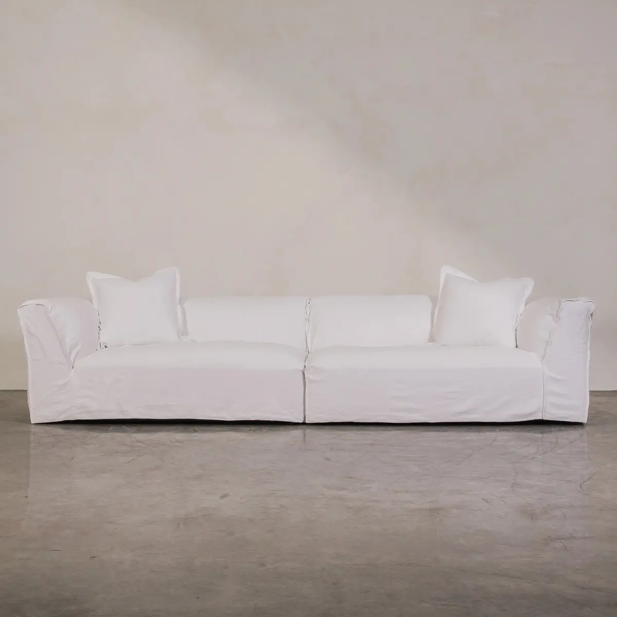 Lumen 4 Seater Sofa - White 1