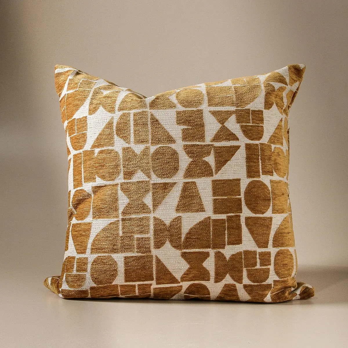 Miller Cushion 55X55cm - Toffee 1