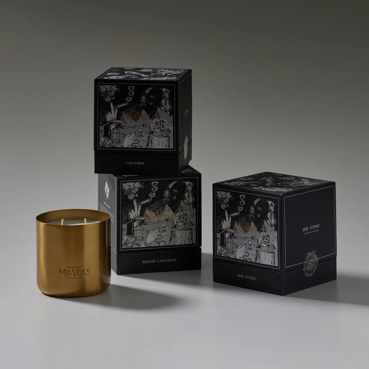 Mr Voss Candle - Columbus 1