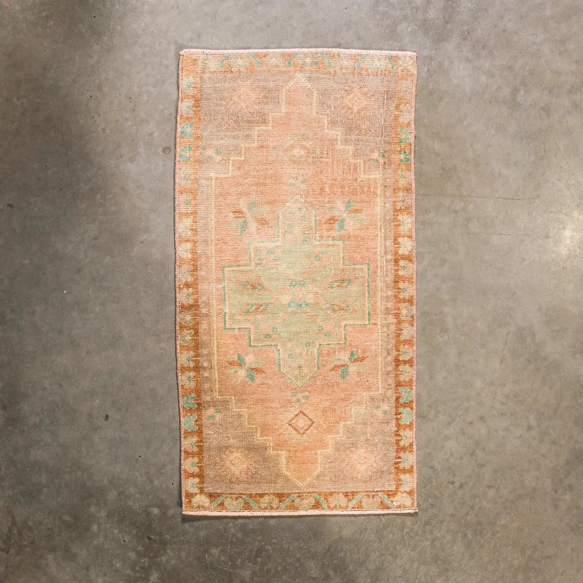 Nar Vintage Anatolian Accent Rug 1
